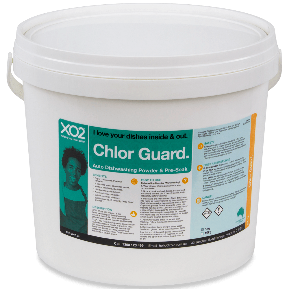 Chlor Guard - Auto Dishwashing Powder & Pre-Soak