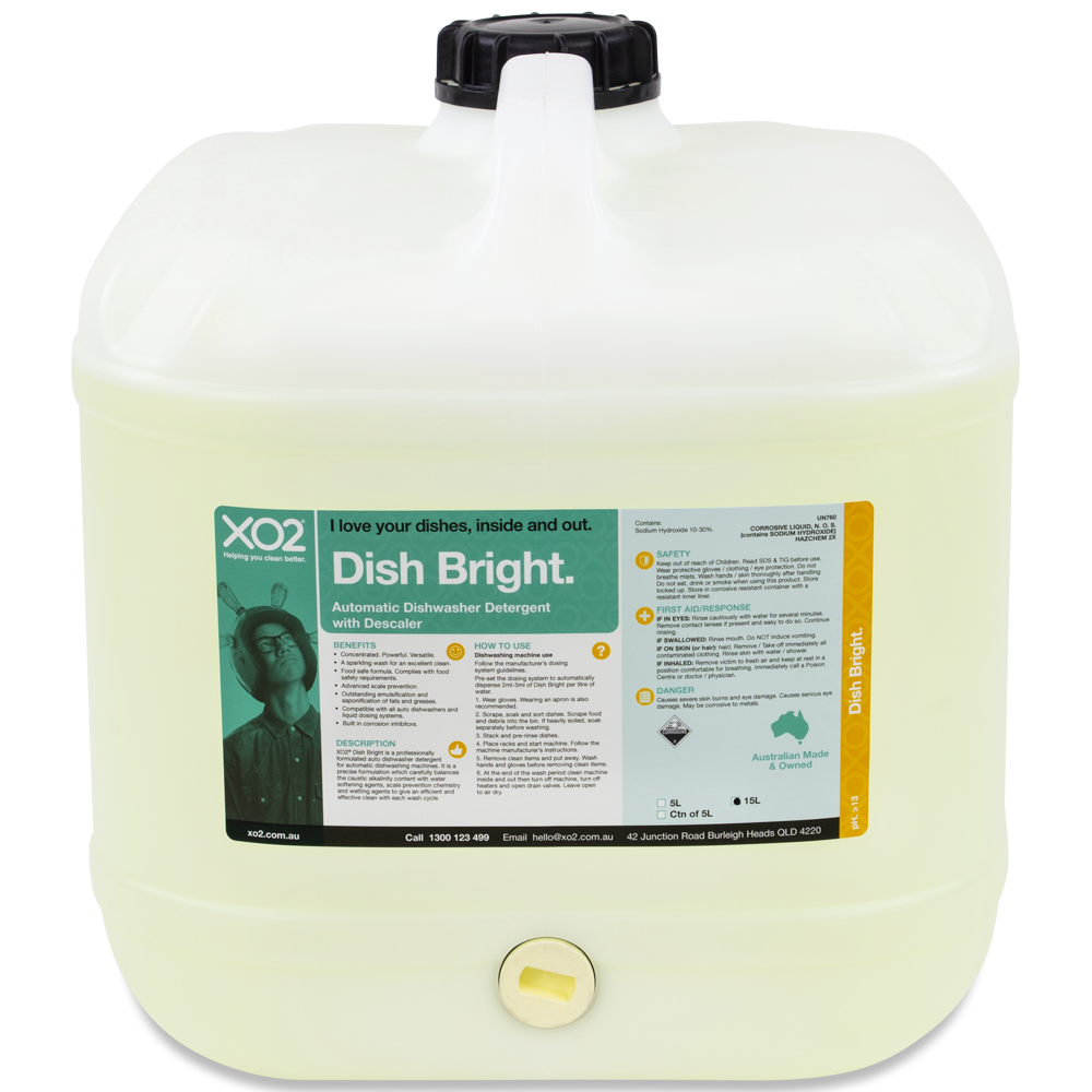 Dish Bright - Premium Automatic Dishwasher Detergent with Descaler