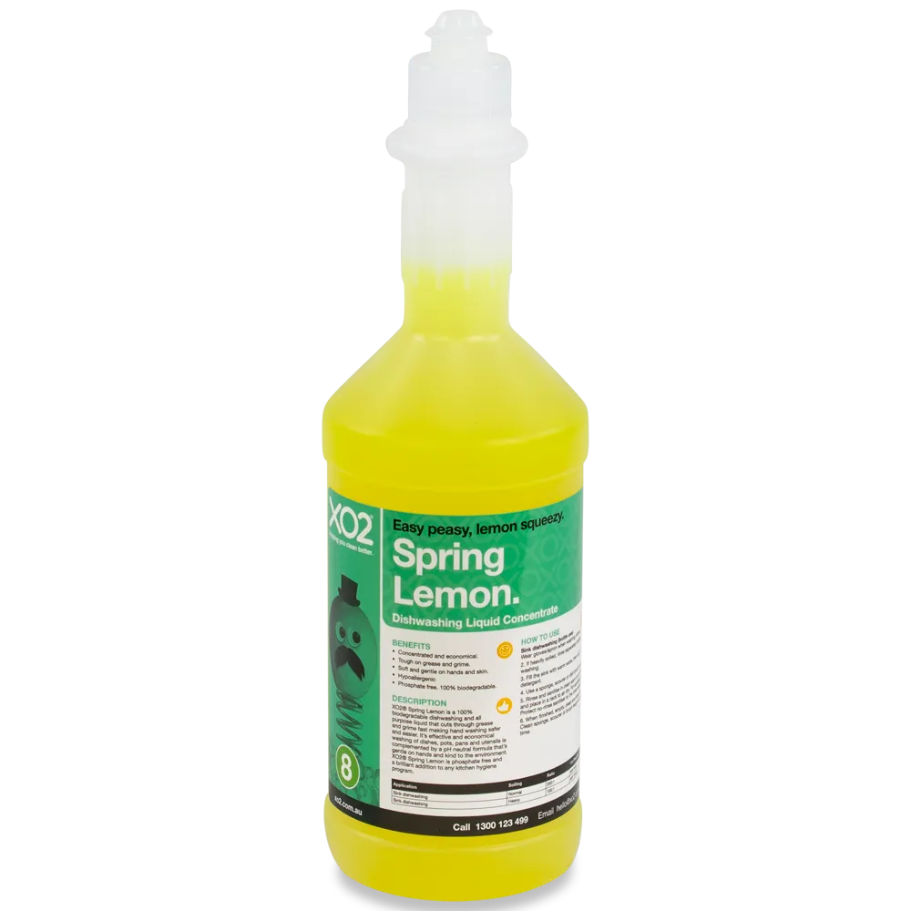 Spring Lemon - Manual Dishwashing Liquid Concentrate with Lemon Fragrance