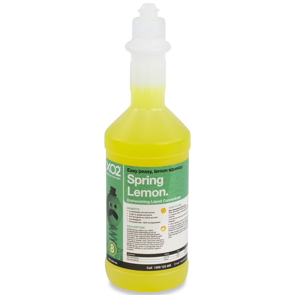 Spring Lemon - Manual Dishwashing Liquid Concentrate with Lemon Fragrance