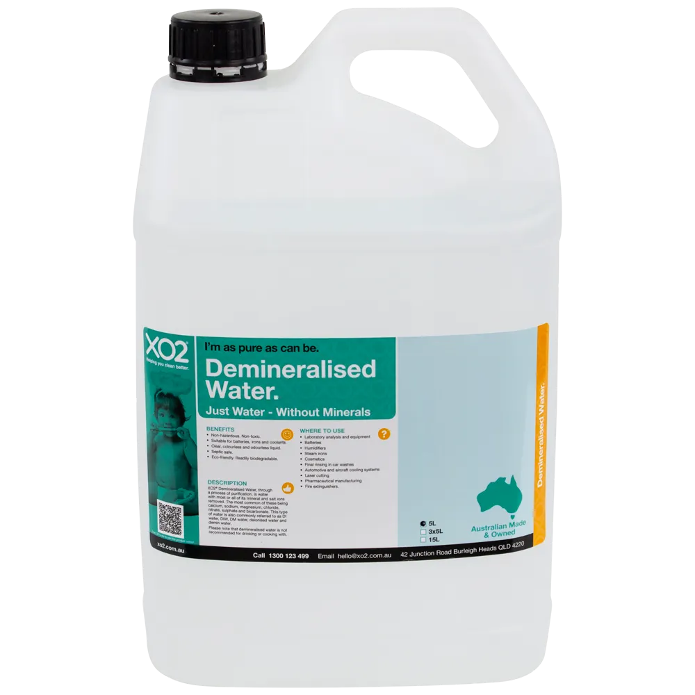 Demineralised Water - Just Water Without Minerals