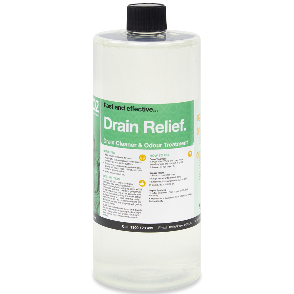 [CH241622] Drain Relief - Drain Cleaner & Odour Treatment (1L)