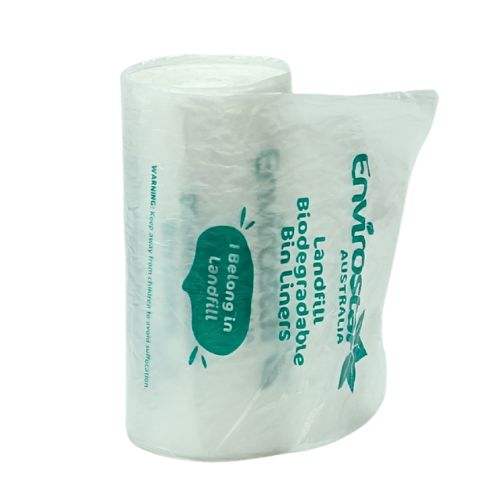 [WM031212] White EPI Degradable Eco Friendly Kitchen Tidy Bags (27L - Medium)