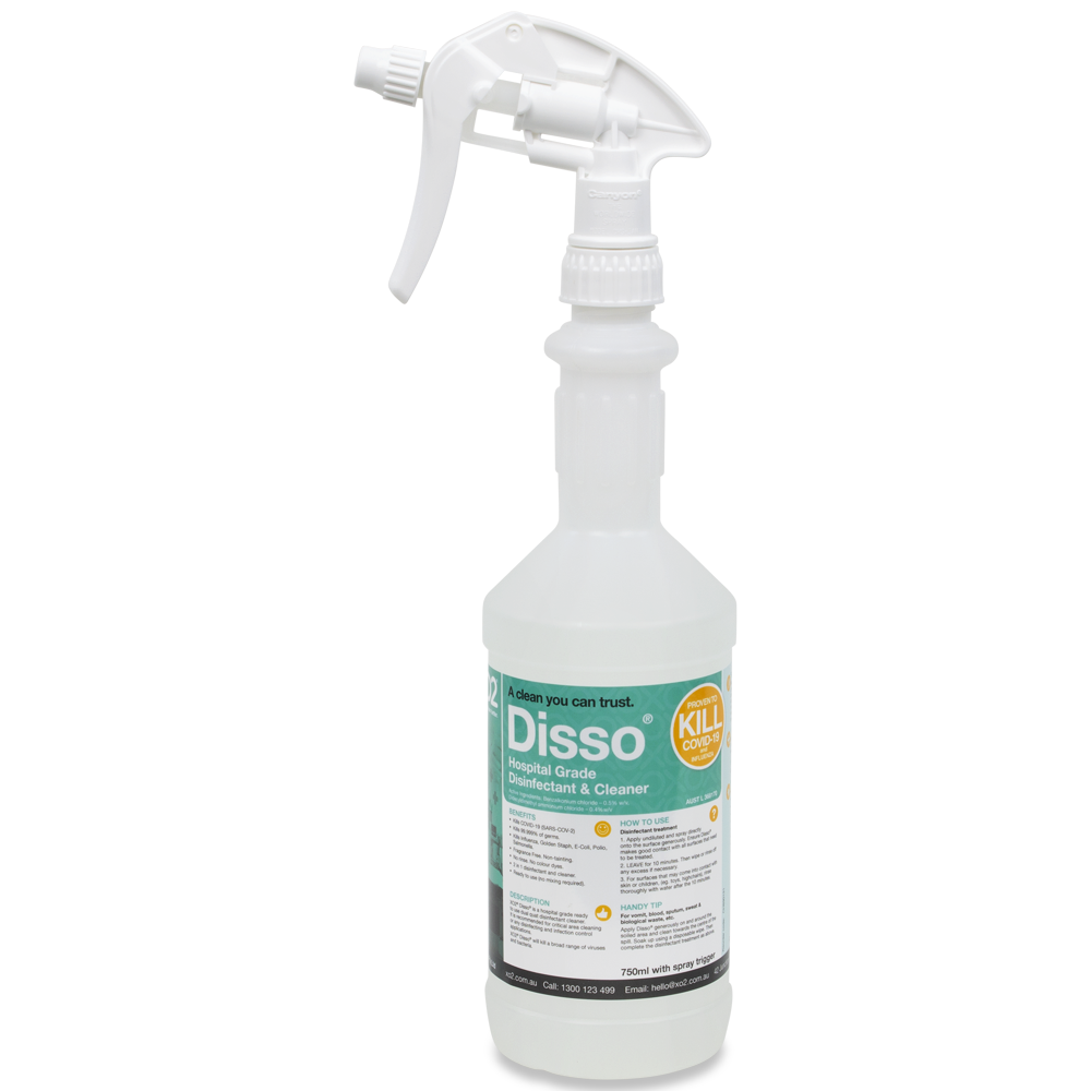 Disso® Hospital Grade Disinfectant & Cleaner - Kills COVID-19, TGA Listed