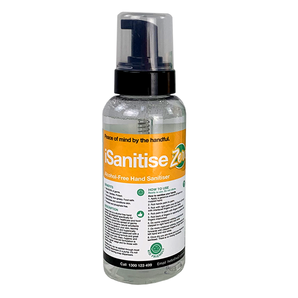 iSanitise Zero - Alcohol-Free Foaming Hand Sanitiser