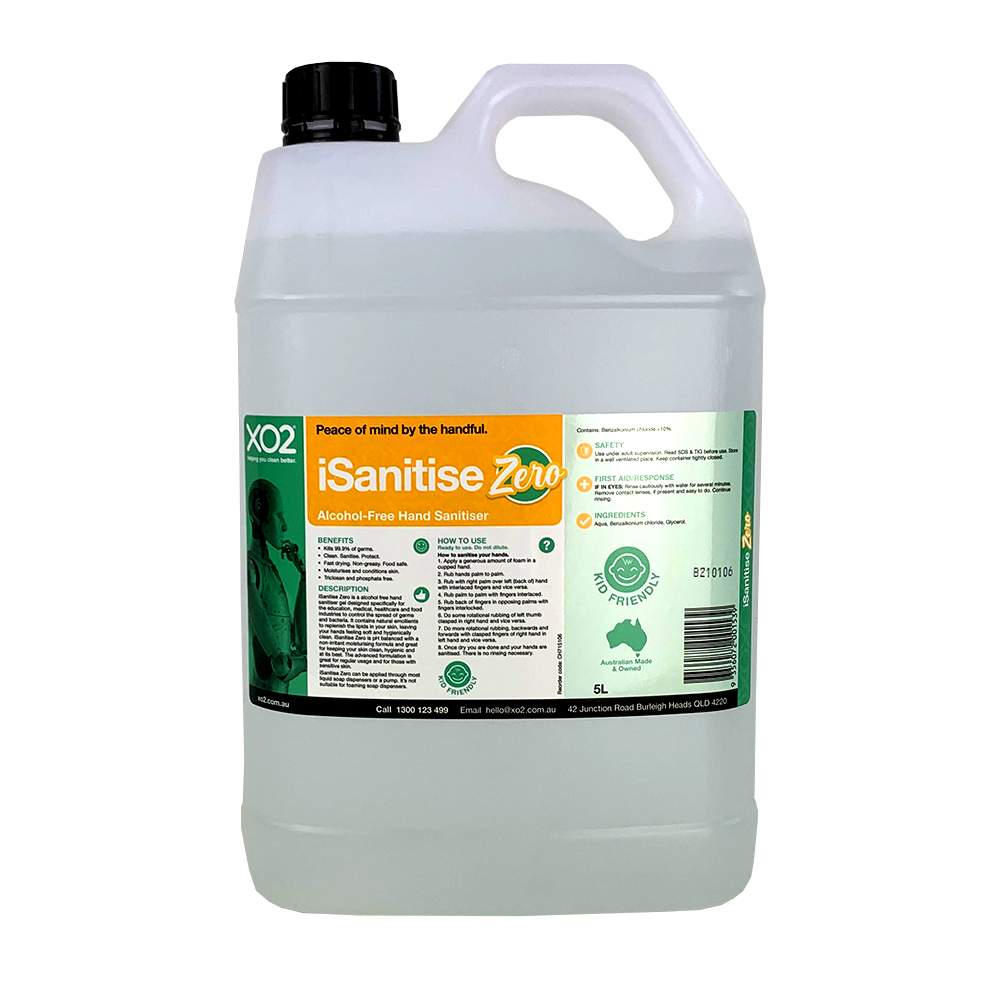 iSanitise Zero - Alcohol-Free Foaming Hand Sanitiser