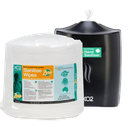 iSanitise Zero Hand Sanitiser Wipes Wall-Mounted Dispenser Station Starter Kit
