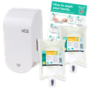 Foam-O Zero - Hand, Hair & All Over Body Wash Dispenser Starter Kit - Manual Push Foam. No Fragrance.