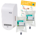Virafoam - Alcohol Based Foaming Hand Sanitiser Dispenser Starter Kit - Manual Push