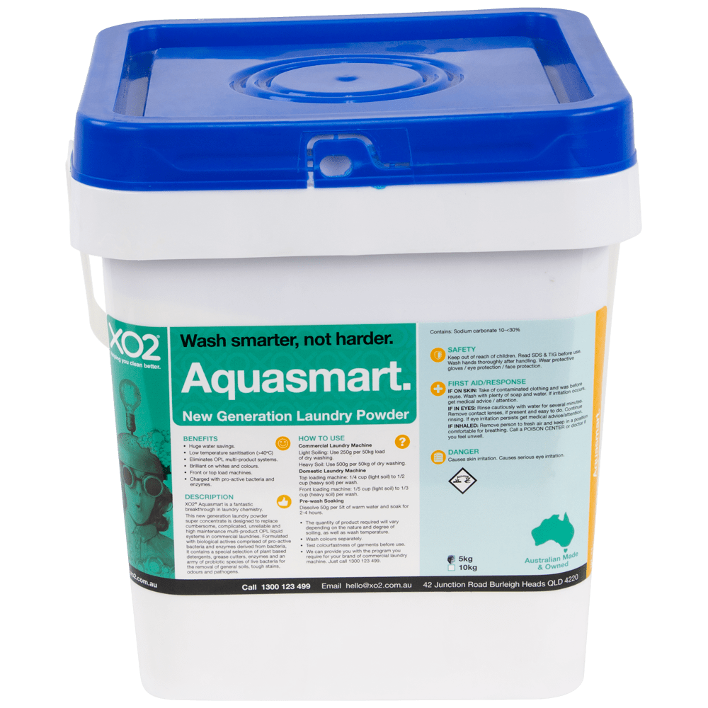 Aquasmart - New Generation Laundry Powder Concentrate With Pro-active Bacteria & Enzymes