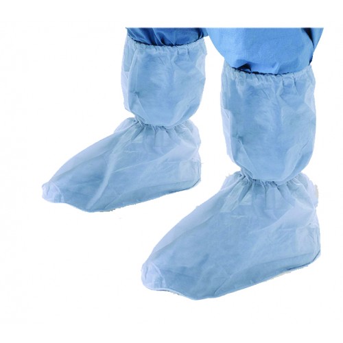 Shintoe Shoe Boot Cover with PVC Sole White, Comfortable