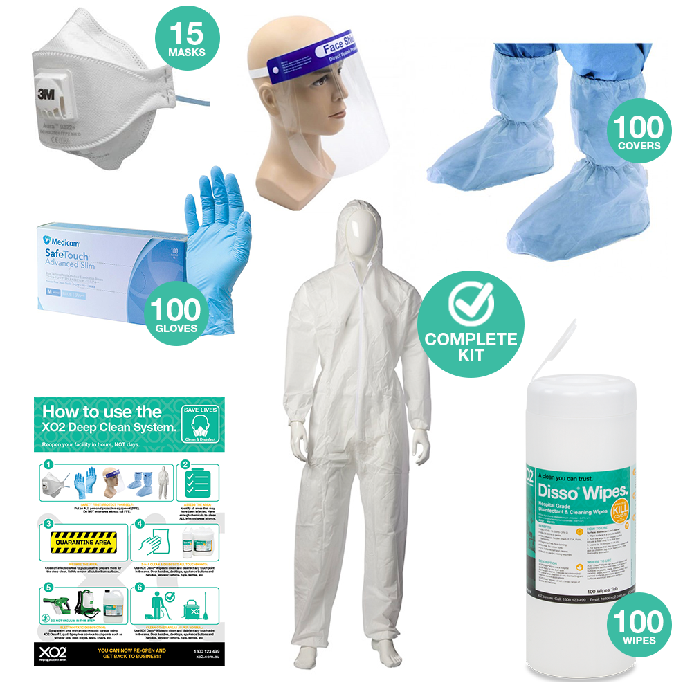 XO2® COVID-19 Professional Deep Clean Kit