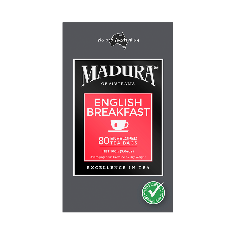 [FEBE80] Madura Enveloped Tea Bags (English Breakfast)