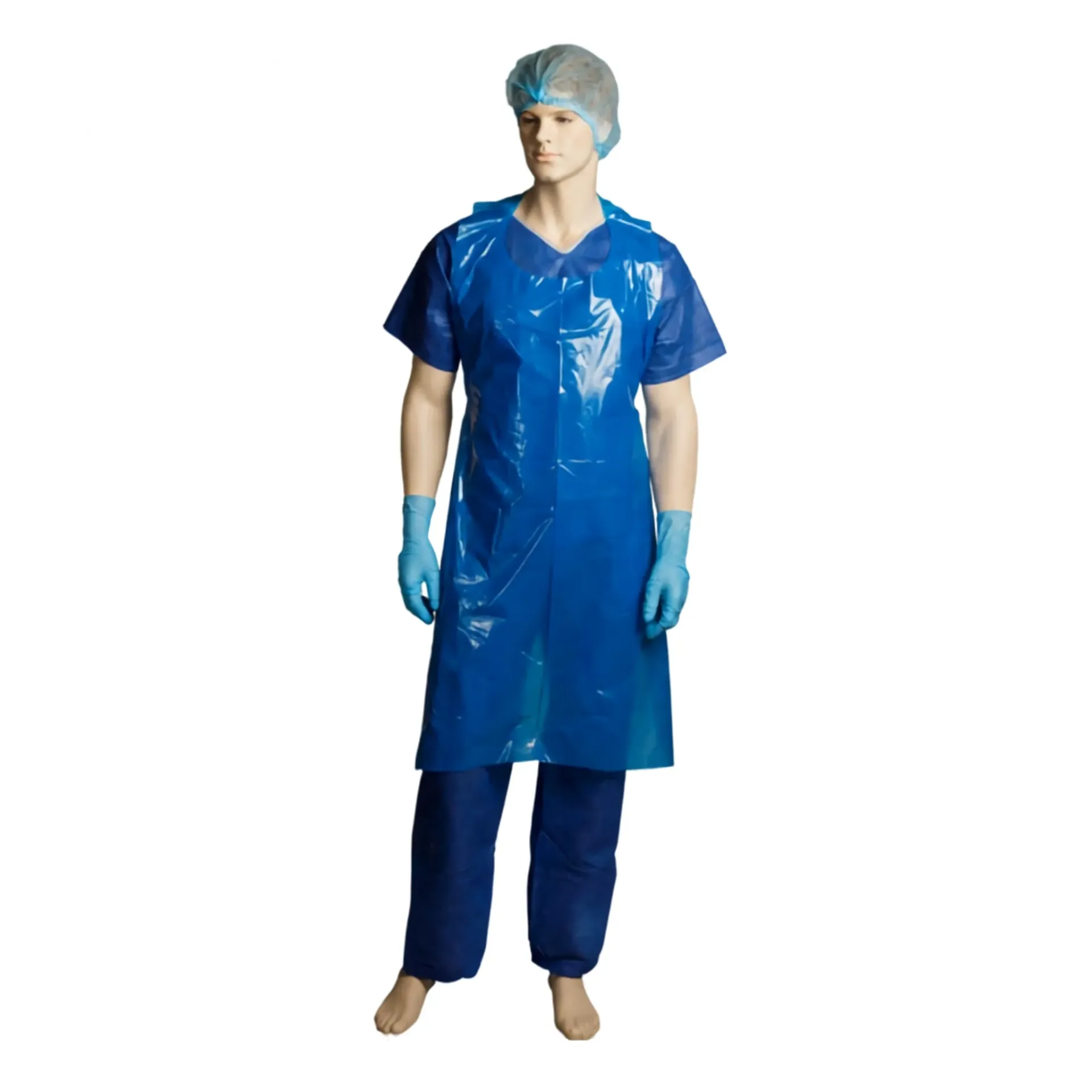 Disposable Waterproof Bib Apron – LDPE Polyethylene