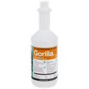 750ml Gorilla Labelled Empty Bottle - Refillable & Recyclable (Lids & triggers not included)