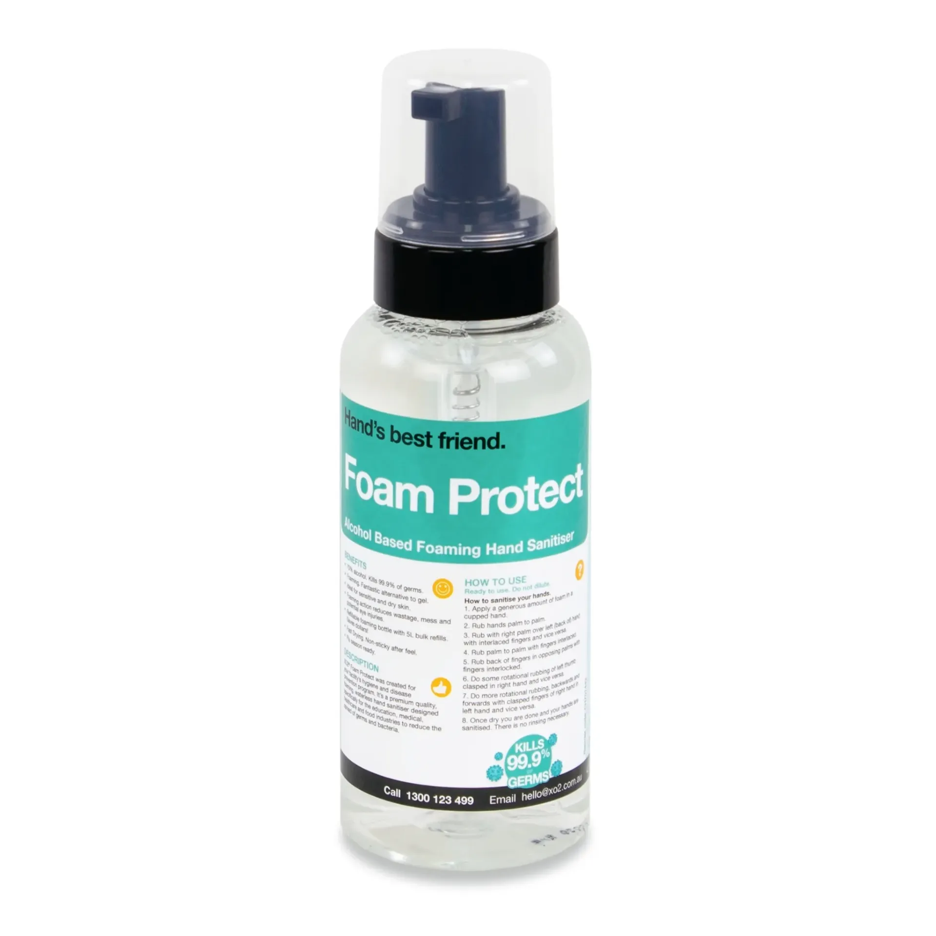 [CH701442] Foam Protect - Alcohol Based Foaming Hand Sanitiser (375ml)