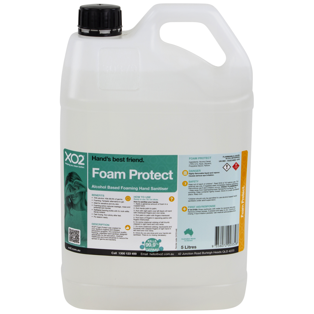 Foam Protect - Alcohol Based Foaming Hand Sanitiser