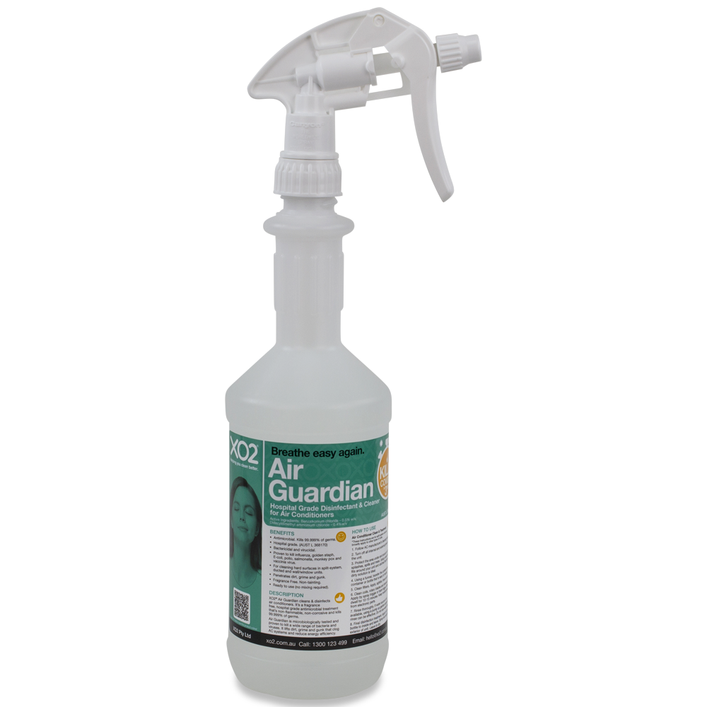 Air Guardian - Air Conditioner Disinfection Treatment & Cleaner, Hospital Grade TGA Listed