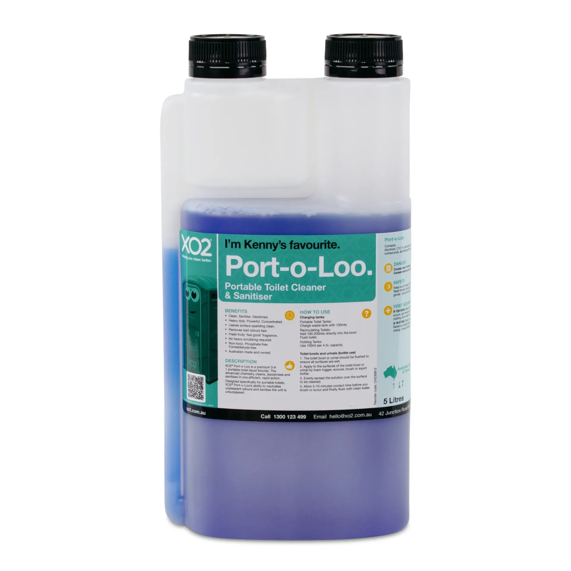 [CH230810] Port-o-Loo - Portable Toilet Cleaner & Sanitiser Additive (1L)