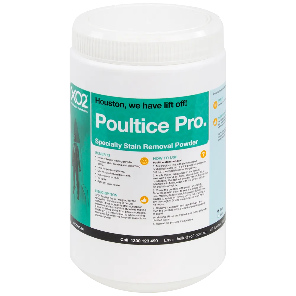[CH190832] Poultice Pro - Specialty Stain Removal Powder for Hard Surfaces (500g)