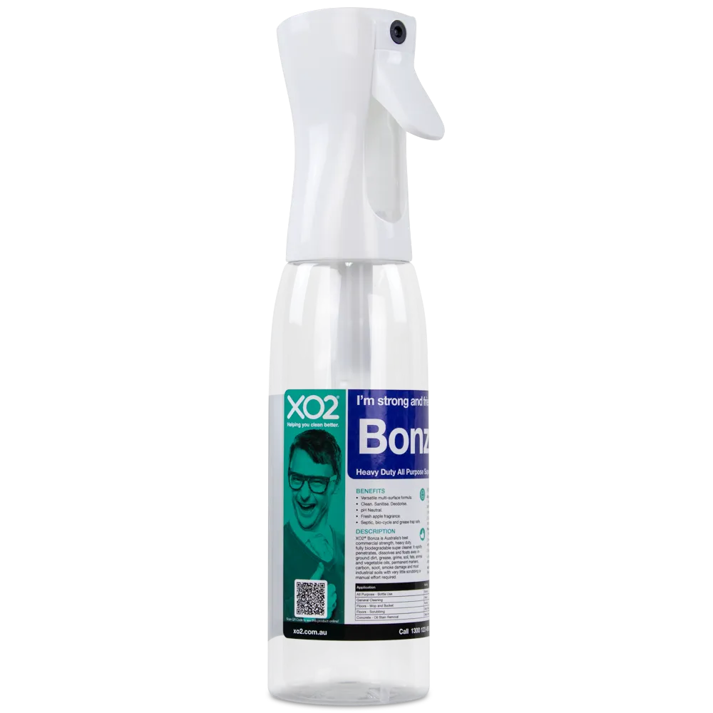 Bonza Continuous Atomiser Spray Bottle - 500ml, Refillable, Labelled, Comes Empty