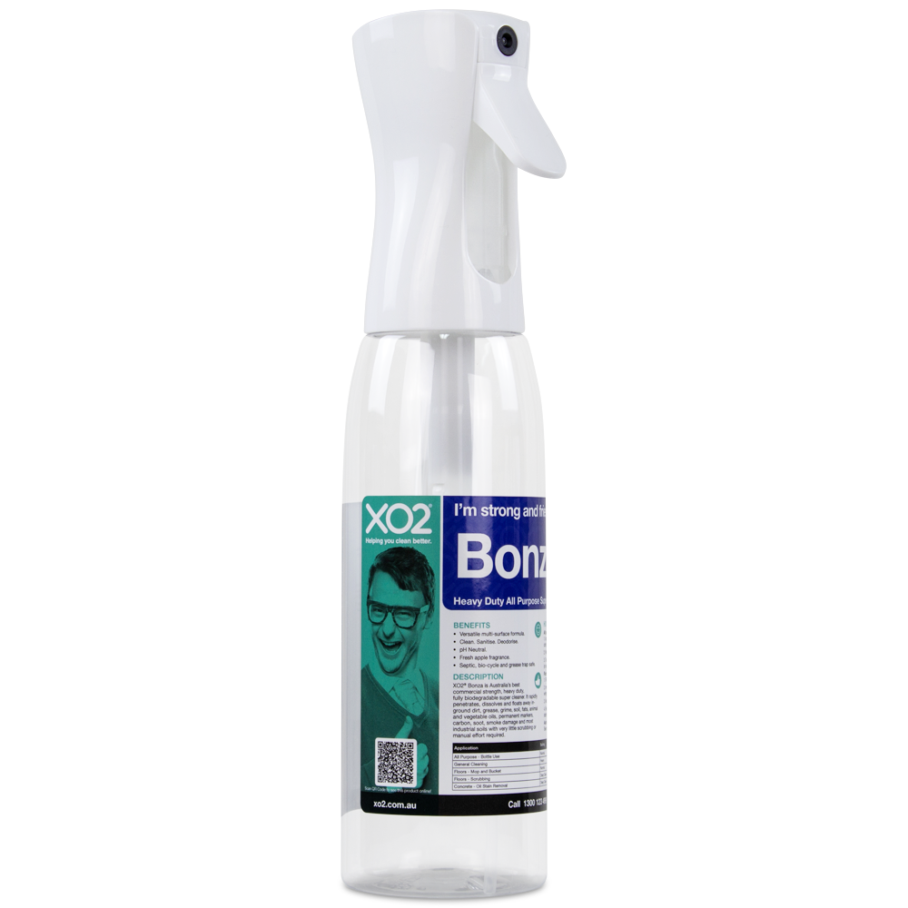 Bonza Continuous Atomiser Spray Bottle - 500ml, Refillable, Labelled, Comes Empty