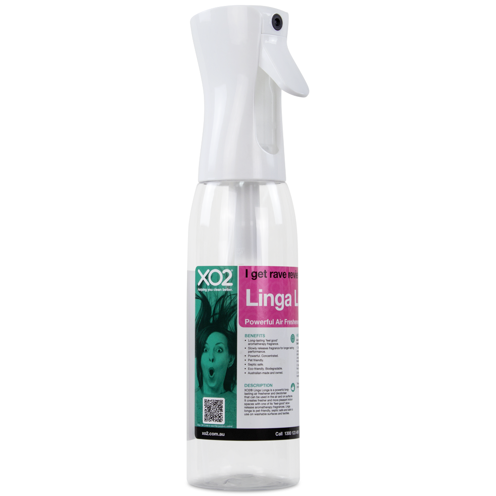 Linga Longa Continuous Atomiser Spray Bottle - 500ml, Refillable, Labelled, Comes Empty