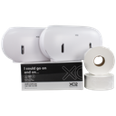 XO2® Double Jumbo Toilet Roll Dispenser Starter Kit - 2 Roll Capacity