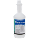 750ml Cleansan Labelled Empty Bottle - Refillable & Recyclable (Lids & Squirt Caps not included)
