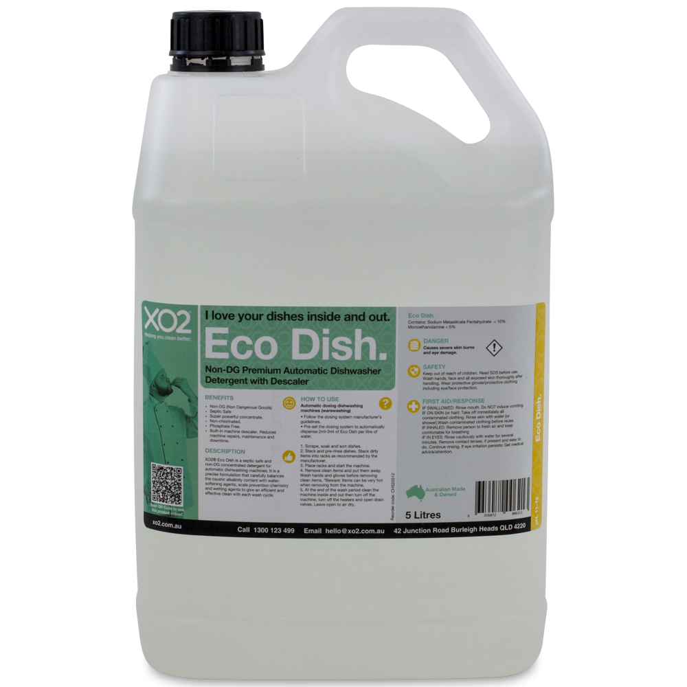 [CH520312] Eco Dish - Non-DG Premium Automatic Dishwasher Detergent with Descaler (5L)