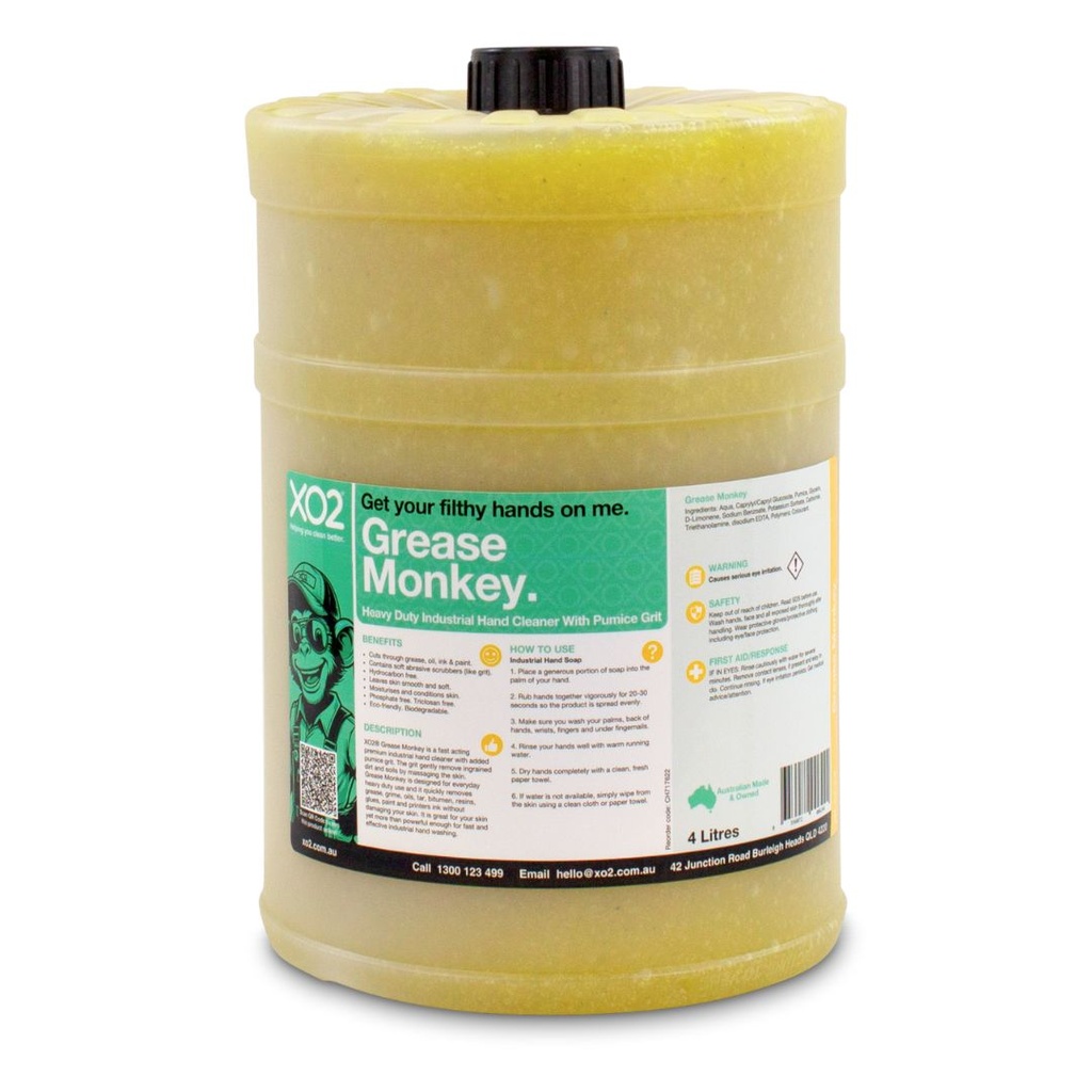 Grease Monkey - Heavy Duty Industrial Hand Cleaner With Pumice Grit