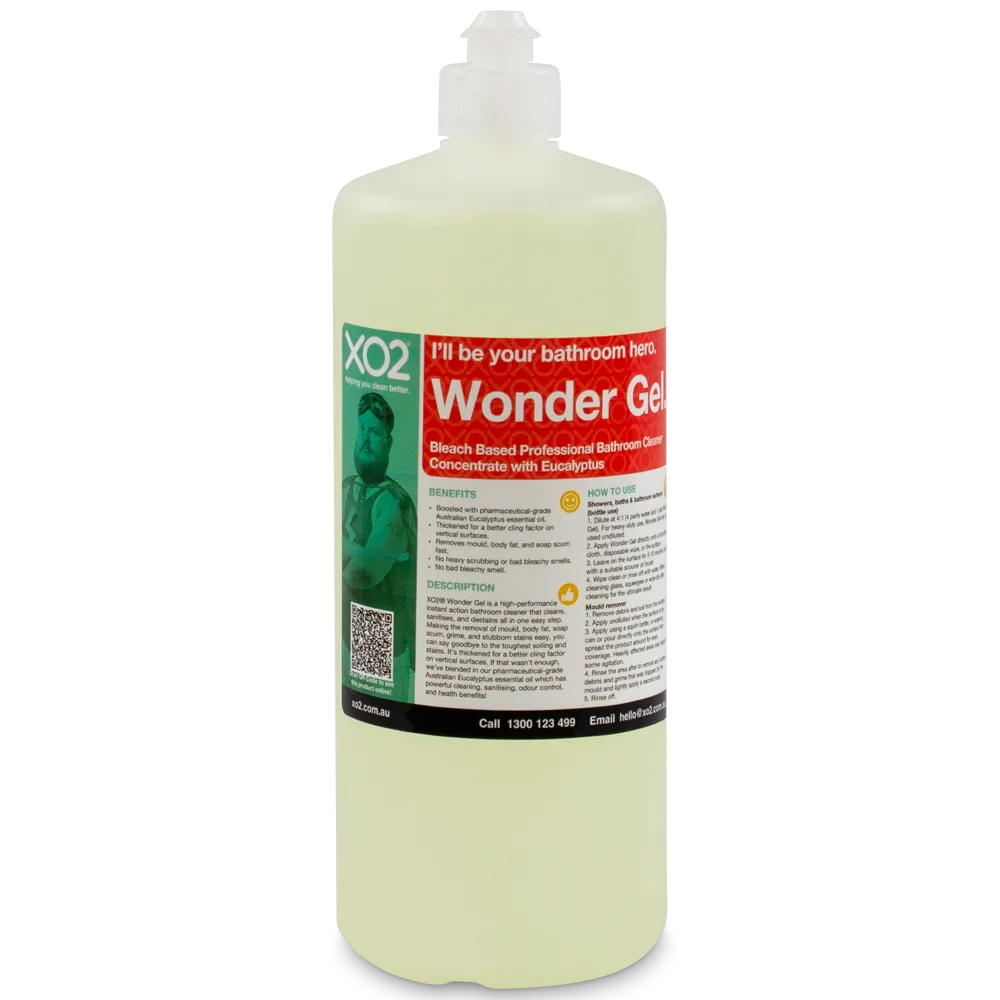 [CH200806] Wonder Gel - Bleach Based Professional Bathroom Cleaner Concentrate with Eucalyptus (1L)