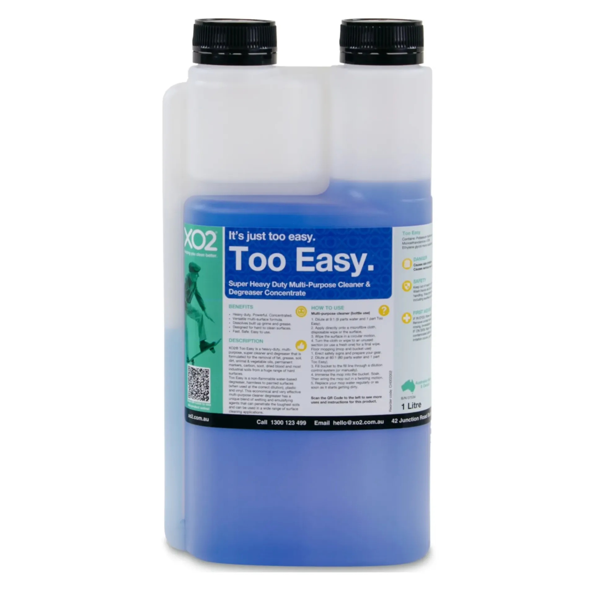 [CH002002] Too Easy - Super Heavy Duty Multi-Purpose Cleaner & Degreaser Concentrate (1L)