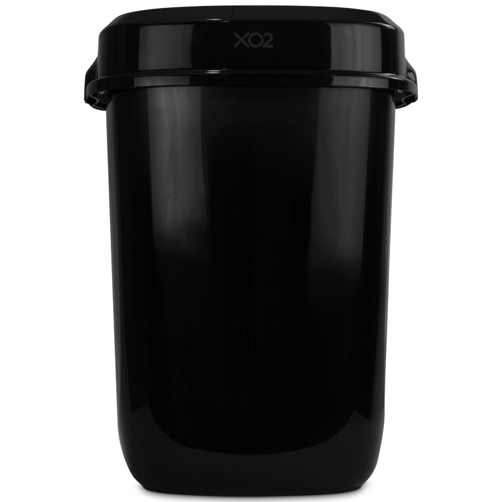 XO2® Black Wall Mounted Bin