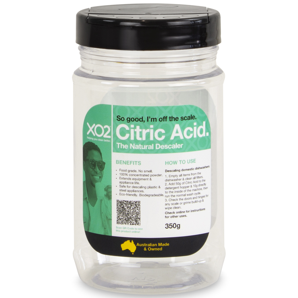 Citric Acid 100% - 350g Refill Jar