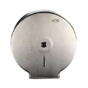 XO2® Stainless Steel Jumbo Toilet Roll Dispenser - Single Roll Capacity