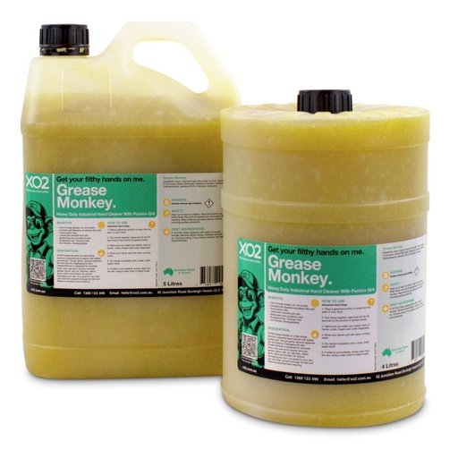 Grease Monkey (formerly Man Hands) - Heavy Duty Industrial Hand Cleaner With Pumice Grit