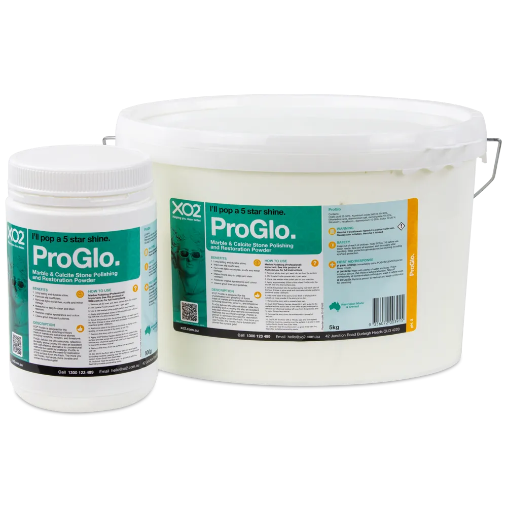 ProGlo - Marble & Calcite Stone Polishing and Restoration Powder