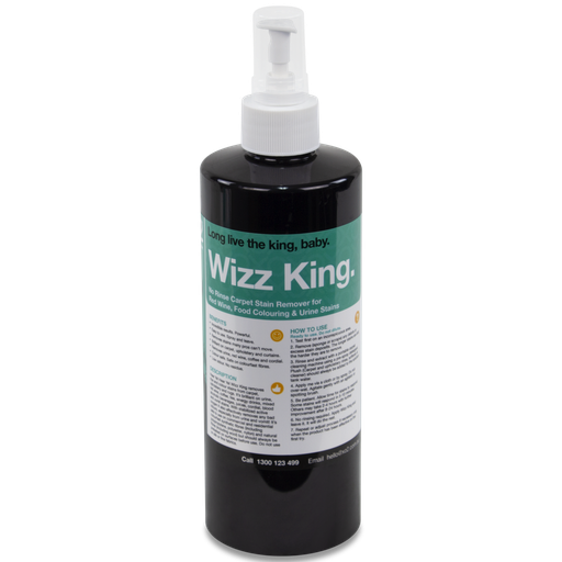 [CH612612] Wizz King - Red Wine, Coffee, Tea, Urine, Dye & Colour Stain Remover With Powerful Odour Destroyer