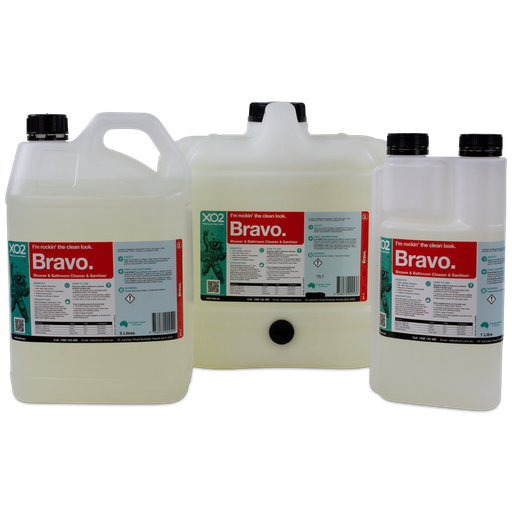 Bravo - Eco Friendly Professional Shower & Bathroom Cleaner Concentrate - Bleach Free