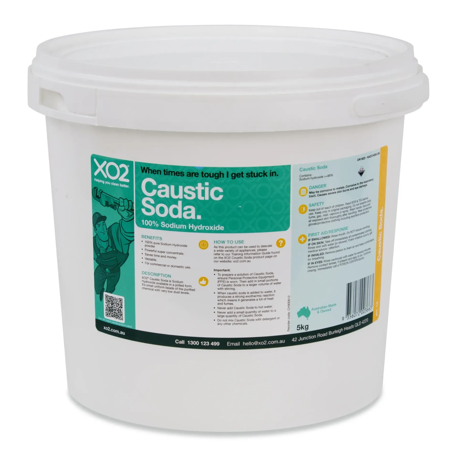 [CH900612] Caustic Soda - 100 Percent Sodium Hydroxide