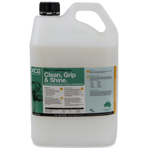 [CH150212] Clean, Grip & Shine - One Step Shiny Floor Cleaner & Maintainer