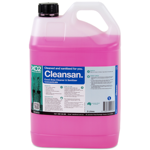 Cleansan Food Area Cleaner & Sanitiser Concentrate 2