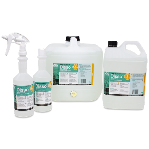 Disso® Hospital Grade Disinfectant & Cleaner - Kills COVID-19, TGA Listed