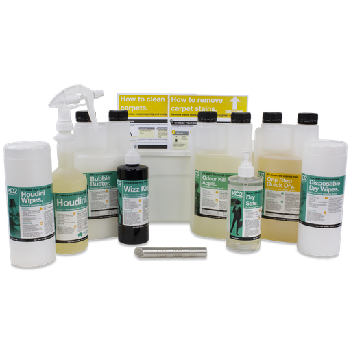 [CH630214] XO2® Express Carpet Cleaning Chemical Starter Kit