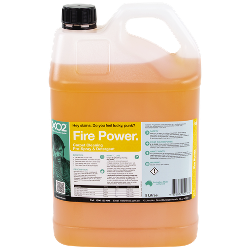[CH601412] Fire Power - Professional Carpet Cleaning Pre-Spray & Detergent Concentrate