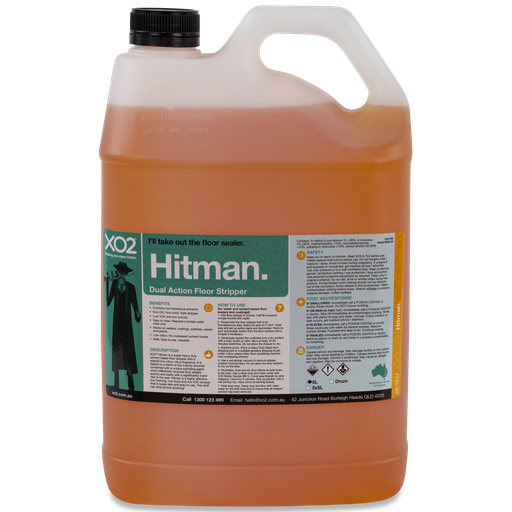 [CH160412] Hitman - Heavy Duty Solvent Based Floor Stripper for Solvent-Based Sealer Removal