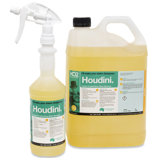 Houdini - The Amazing Stain Remover For Carpet & Upholstery