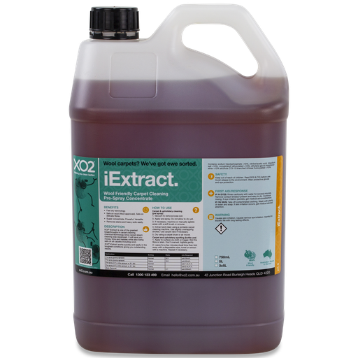 [CH602012] iExtract - Wool Friendly Carpet and Upholstery Cleaning Pre-Spray Concentrate