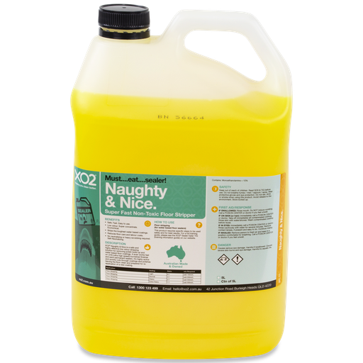 [CH160212] Naughty & Nice - Non-Caustic Floor Stripper for Removing Water Based Sealers